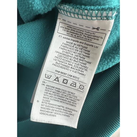 Adidas Germany 2018 Football Soccer Track Jacket Green CF2467 Zip Men's US XL - Picture 8 of 11